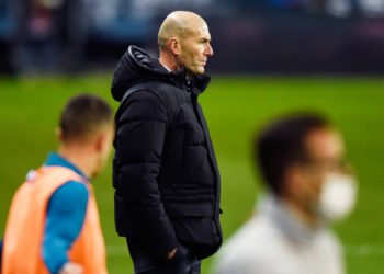 Real Madrid manager Zinedine Zidane