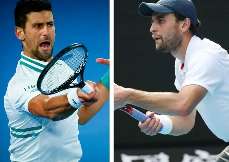 Novak Djokovic VS Aslan Karatsev
