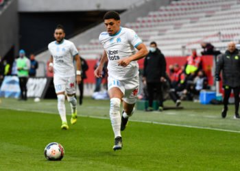 Luis HENRIQUE of OM during the Ligue 1 match between OGC Nice and Olympique Marseille at Allianz Riviera on March 20, 2021 in Nice, France. (Photo by Pascal Della Zuana/Icon Sport) - Luis HENRIQUE - Allianz Riviera - Nice (France)
