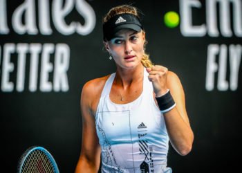 Kristina Mladenovic (Photo by Icon Sport)