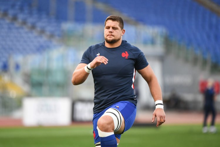 Paul WILLEMSE of France during the Six Nations Tournament match between Italy and France at Olimpico stadium on February 6, 2021 in Rome, Italy. (Photo by Anthony Dibon/Icon Sport) - Paul WILLEMSE - Stadio Olimpico - Rome (Italie)
