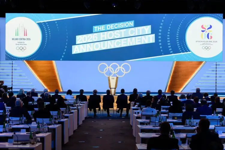 Session du CIO avec l'annonce de la ville qui organisera les Jeux olympiques d'hiver 2026.