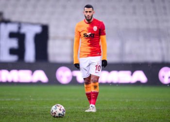 Youne Belhanda of Galatasaray during the Turkish Super League derby match between Besiktas and Galatasaray at Vodafone Park in Istanbul , Turkey on January 17 , 2021. 
By Icon Sport - Younes BELHANDA - Vodafone Park - Istanbul (Turquie)