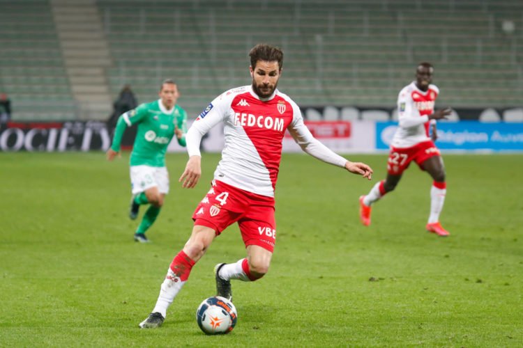 Cesc FABREGAS of Monaco during the Ligue 1 match between AS Saint-Etienne and AS Monaco at Stade Geoffroy-Guichard on March 19, 2021 in Saint-Etienne, France. (Photo by Romain Biard/Icon Sport) - Cesc FABREGAS - Stade Geoffroy-Guichard - Saint Etienne (France)