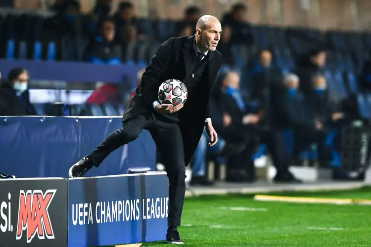 Zinedine Zidane coach of Real Madrid