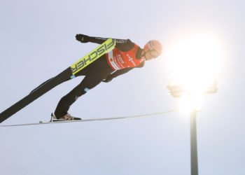 Karl Geiger saut à ski Obersdorf