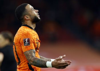 AMSTERDAM - Memphis Depay of Holland during the World Cup qualifying match between the Netherlands and Latvia at the Johan Cruijff Arena on March 27 in Amsterdam, Netherlands. ANP MAURICE VAN STEEN 

Photo by Icon Sport - Amsterdam ArenA - Amsterdam (Pays Bas)