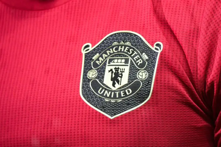 The Manchester United badge