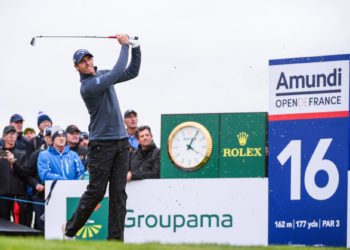 Nicolas COLSAERTS of Belgium during the Amundi French Open 2019 on October 20, 2019 in Saint-Quentin-en-Yvelines, France. (Photo by Baptiste Fernandez/Icon Sport) - Nicolas COLSAERTS - Golf National - Saint Quentin en Yvelines (France)