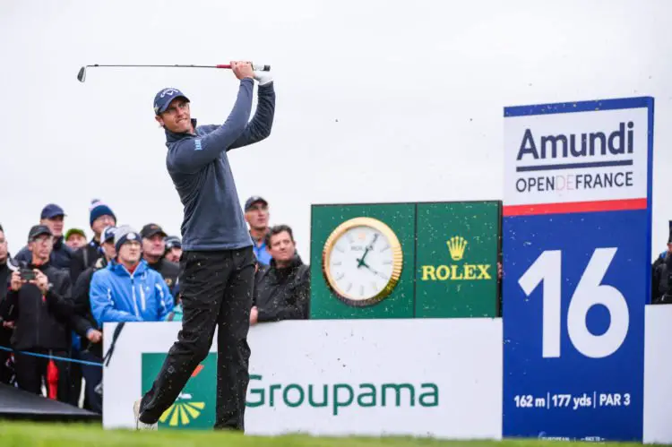 Nicolas COLSAERTS of Belgium during the Amundi French Open 2019 on October 20, 2019 in Saint-Quentin-en-Yvelines, France. (Photo by Baptiste Fernandez/Icon Sport) - Nicolas COLSAERTS - Golf National - Saint Quentin en Yvelines (France)