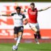 Fulham - Josh Maja  et Arsenal - Granit Xhaka 
By Icon Sport
