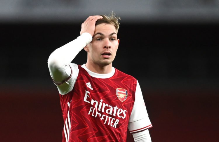 Emile Smith-Rowe (Photo by Icon Sport)
