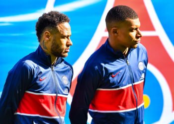 Neymar et Kylian Mbappé (Photo by Baptiste Fernandez/Icon Sport)