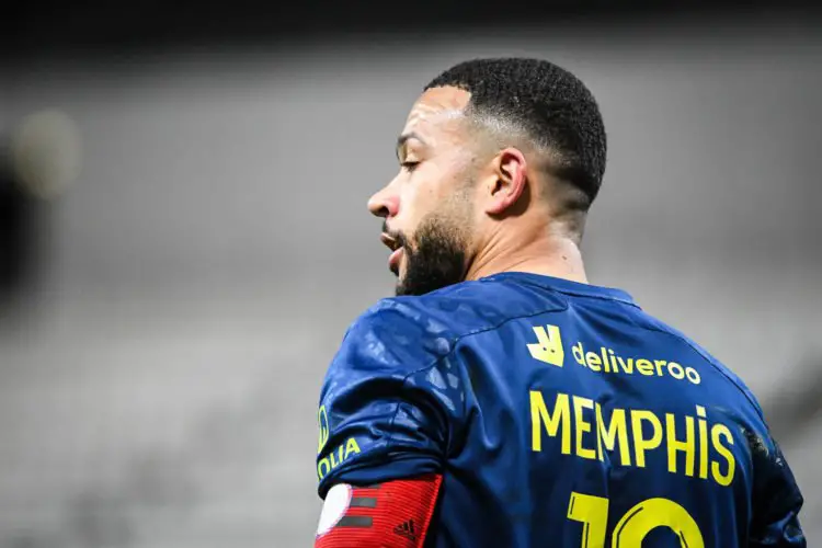 Memphis Depay (Photo by Matthieu Mirville/Icon Sport)