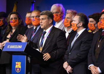 New FC Barcelona President Joan Laporta
