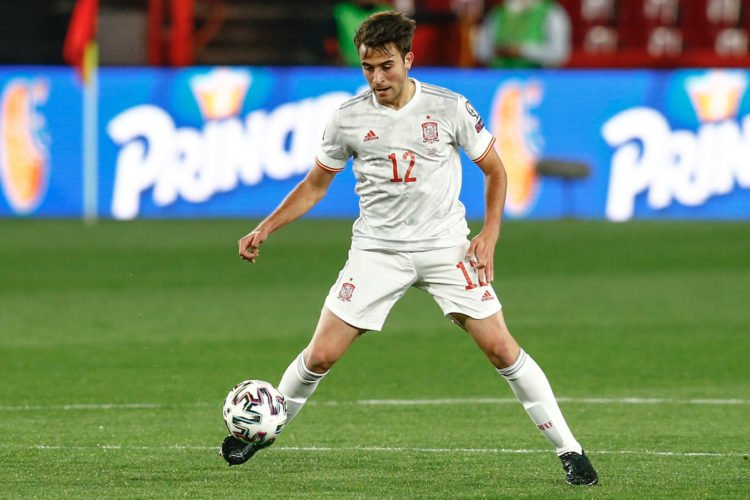 Eric Garcia of Spain  during the Qatar 2022 World Cup, qualifiyng round, group B, date 1 between Spain and Greece played at Nuevo Los Carmenes Stadium on March 25, 2021 in Granada, Spain. (Photo by Antonio Pozo / Pressinphoto / Icon Sport) - Eric GARCIA - Estadio de San Mames - Bilbao (Espagne)