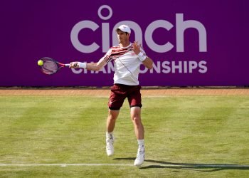 Andy Murray in action against Benoit Paire during day two of the cinch Championships at The Queen's Club, London. Picture date: Tuesday June 15, 2021. 
By Icon Sport - Andy MURRAY - Londres (Angleterre)