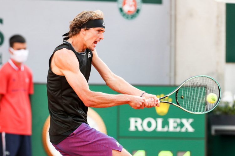 PARIS,FRANCE,30.MAY.20 - TENNIS - ATP World Tour, French Open, Roland Garros, Grand Slam. Image shows Alexander Zverev (GER). Photo: GEPA pictures/ Patrick Steiner 
By Icon Sport - Alexander ZVEREV - Roland Garros - Paris (France)
