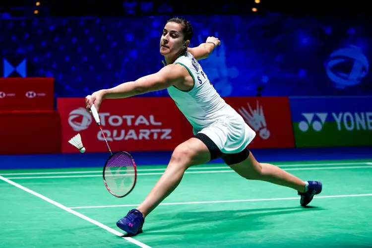 Spain's Carolina Marin in action in the Women's singles semi final match during the YONEX All England Open Badminton Championships at Arena Birmingham. 
Photo by Icon Sport - Carolina MARIN