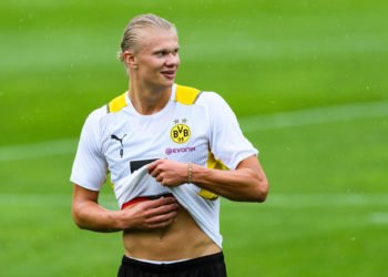 Erling Haaland (Borussia Dortmund)  (Photo : Mario Hommes/DeFodi Images/Icon Sport)
