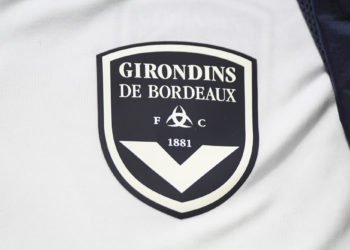 Logo Girondins de Bordeaux (Photo by Aude Alcover/Icon Sport)