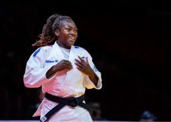 Clarisse Agbegnenou (FRA). Photo: GEPA pictures/ Johannes Friedl By Icon Sport