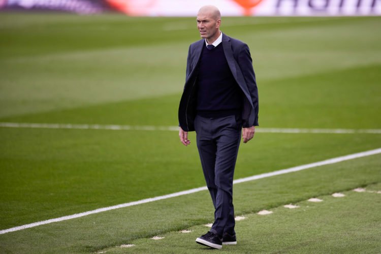 Zidane (Photo by Ruben Albarran / Pressinphoto / Icon Sport)