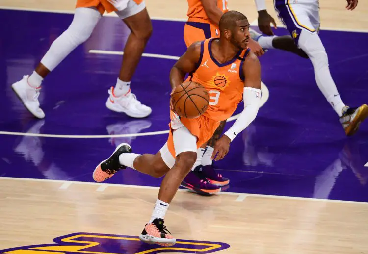Chris Paul sous le maillot des Phoenix Suns