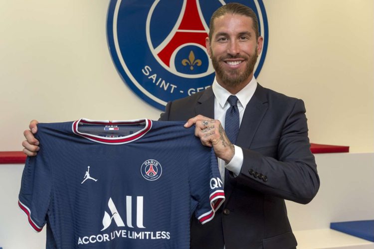 Sergio Ramos nouveau joueur du Paris Saint-Germain