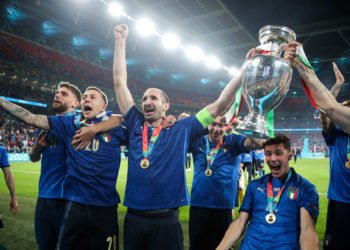 Giorgio Chiellini et l'Italie remportent l'Euro 2020