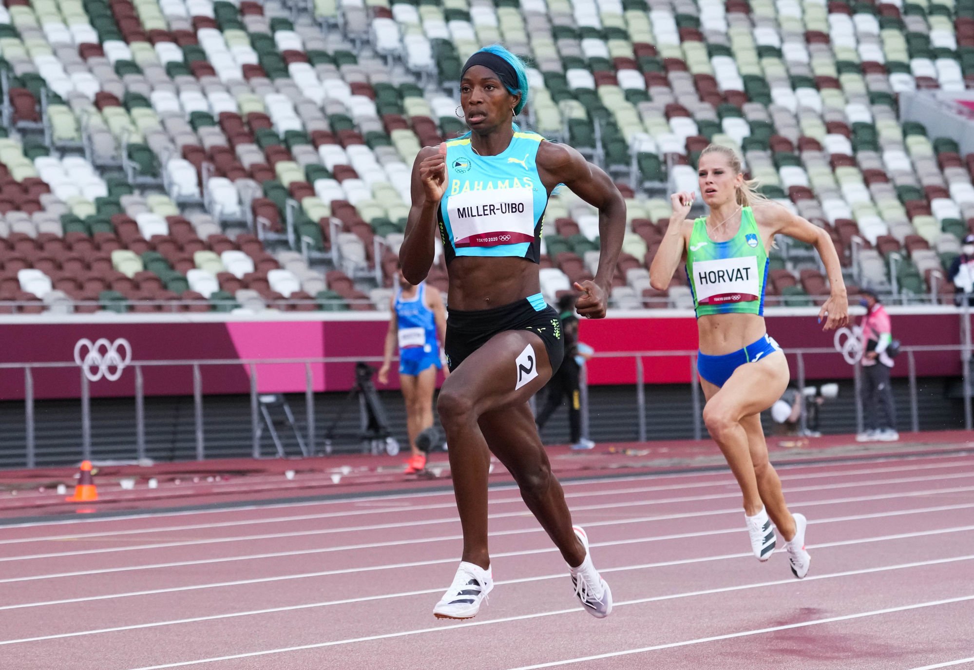 JO 2020 / Athlétisme Shaunae MillerUibo athlète la plus rapide de la