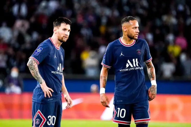 Lionel Messi et Neymar (Photo by Hugo Pfeiffer/Icon Sport)