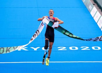 Alexis Hanquinquant, médaille d'or du triathlon aux Jeux Paralympiques de Tokyo