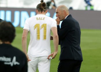 Zidane and Gareth Bale - Photo by Icon Sport