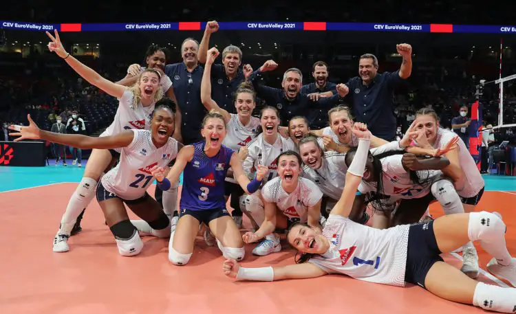 L'équipe de France féminine de volley-ball