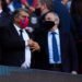 Florentino Perez et Joan Laporta pour Barcelone-Real le 24 octobre 2021. DeFodi Images / Icon Sport