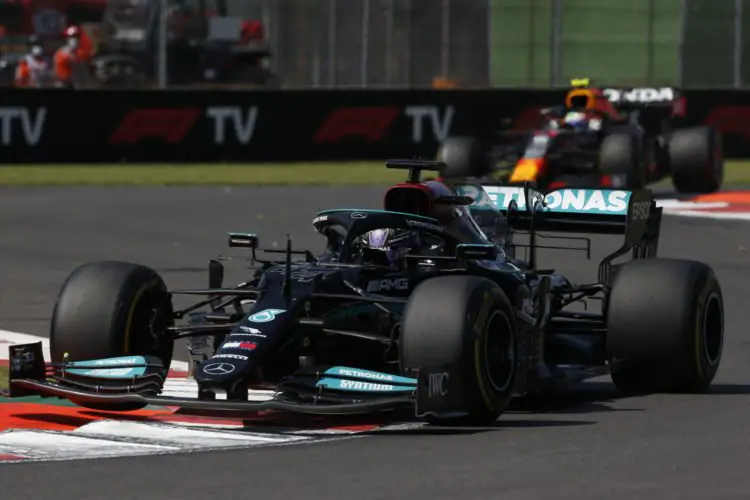 Lewis Hamilton au Grand Prix du Mexique.  Icon Sport
