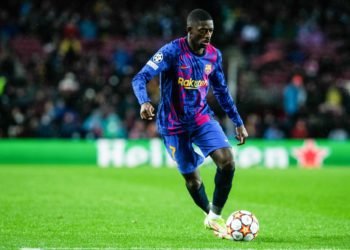 Ousmane Dembélé au Camp Nou avec le Barça; ActionPlus / Icon Sport
