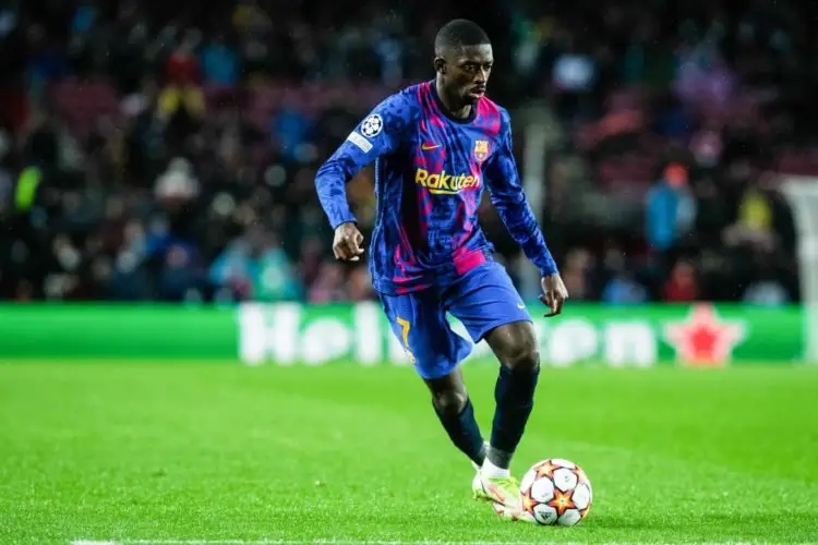 Ousmane Dembélé au Camp Nou avec le Barça; ActionPlus / Icon Sport