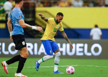 Neymar en qualif face à l'Uruguay. Abaca / Icon Sport