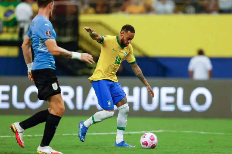 Neymar en qualif face à l'Uruguay. Abaca / Icon Sport