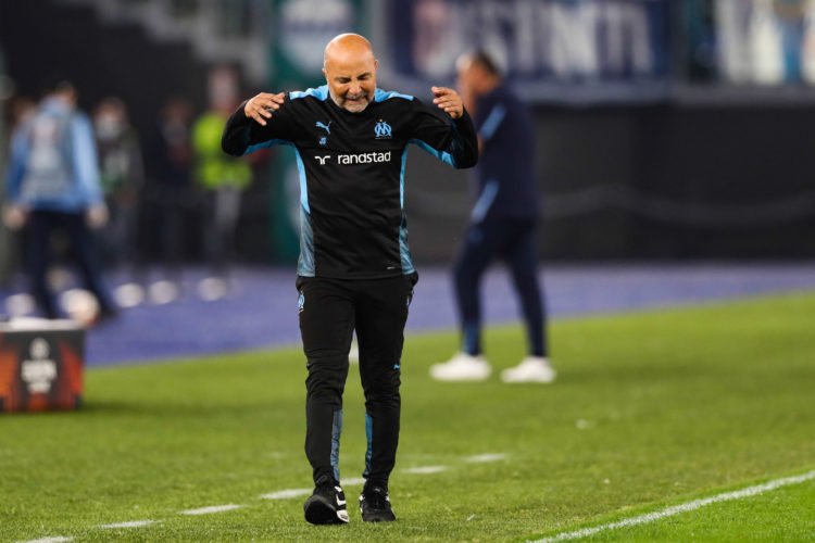 Jorge Sampaoli face à la Lazio. Spi / Icon Sport