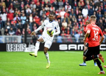 Habib Diallo à Rennes le 24 octobre 2021.  Christophe Saidi/FEP/Icon Sport