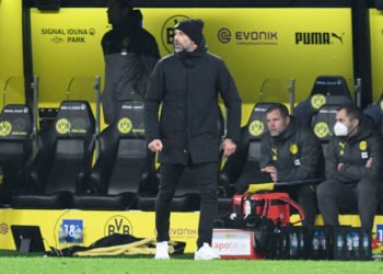 Marco rose sur le banc de Dortmund face au Bayern Munich. PictureAlliance / Icon Sport