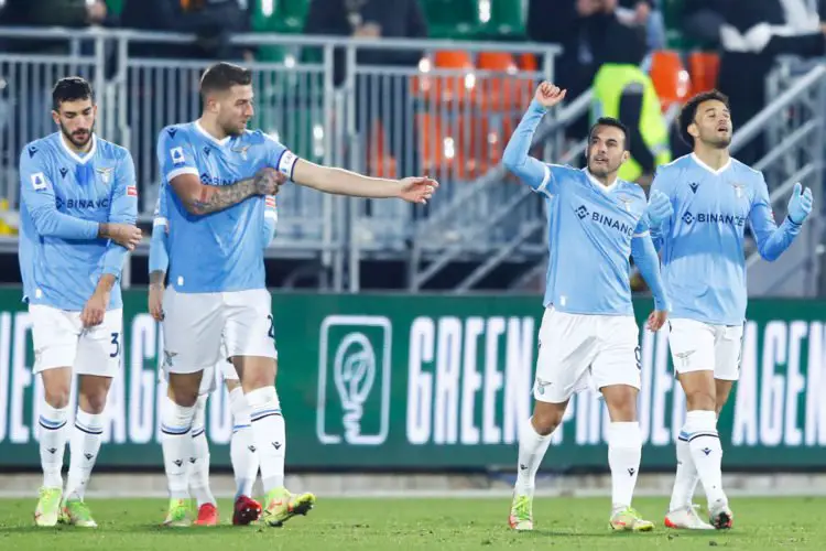 La Lazio s'impose face à Venezia (1-3). DeFodi Images / Icon Sport