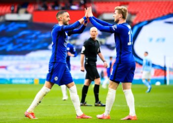 Hakim ZIyech et Timo Werner avec Chelsea. PA Images / Icon Sport