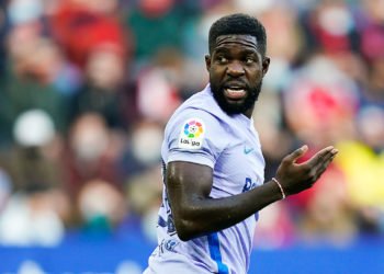 Samuel Umtiti (Photo by Sergio Ruiz / Pressinphoto / Icon Sport)