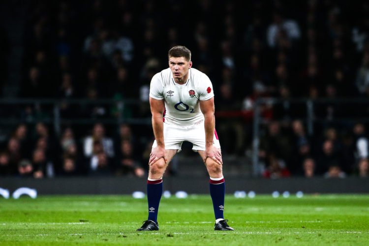 Owen Farrell (c).
Picture by Mark Chappell/Focus Images/Sipa USA/Icon sport
