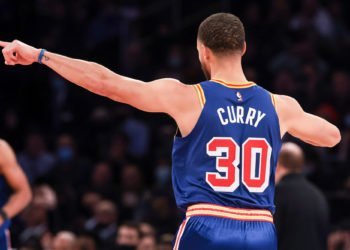 Stephen Curry au Madison Square Garden, le 14 décembre 2021 
Credit: Vincent Carchietta-USA TODAY Sports/Sipa USA -