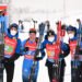 L'équipe de France mixte de biathlon. PictureAlliance / Icon Sport